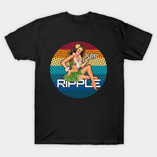 Ripple XRP Hodl Bitcoin Altcoin Crypto Currency Cryptocurrency T-Shirt by CharJens